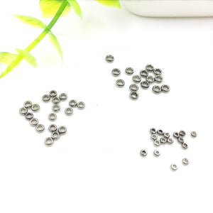 Stainless steel crimp beads