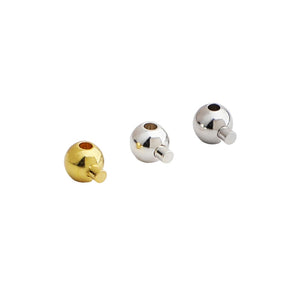 S925 Sterling Silver Crimp End Beads For Jewelry Making