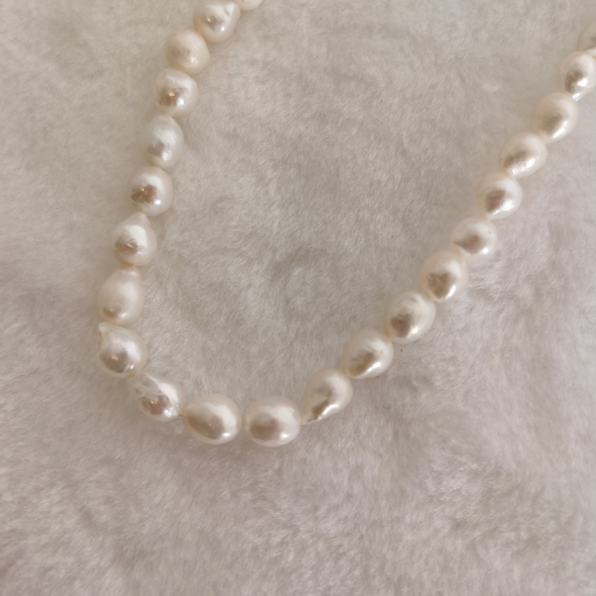 Pear shape droplet baroque pearl strand, pearl for jewelry diy