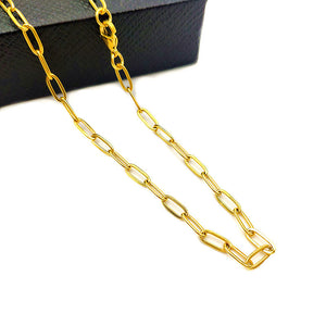 stainless steel Paperclip chain