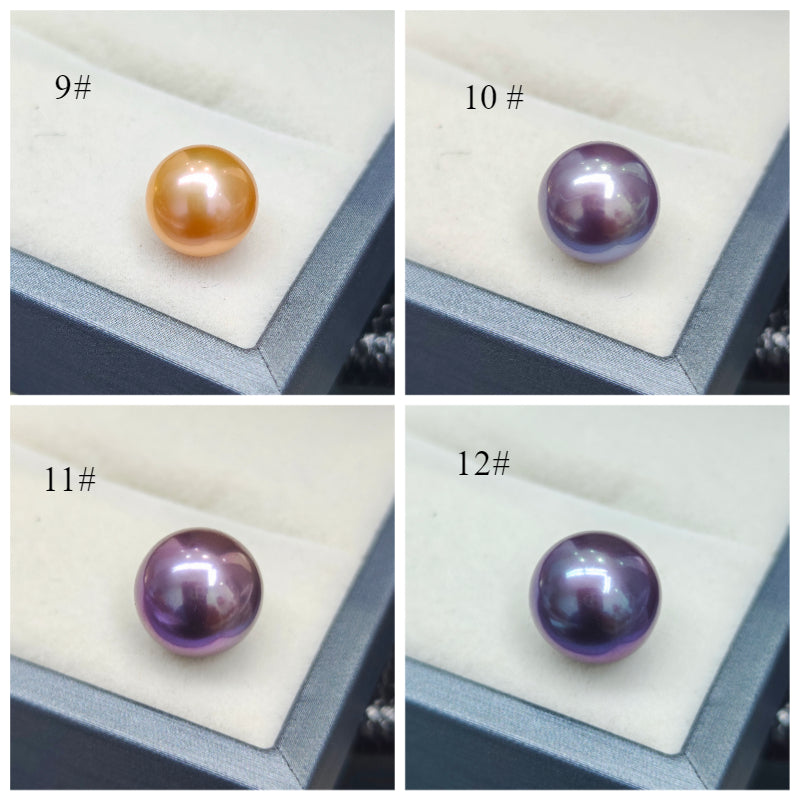 4A One Piece Natural Edison Freshwater Purple Pearls