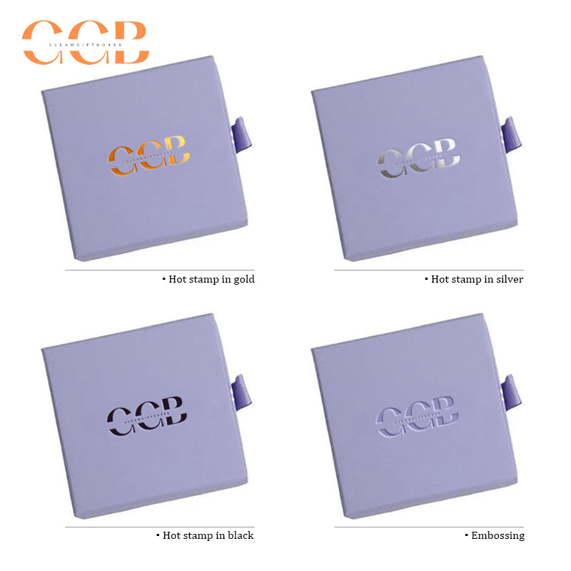50pcs Purple Jewelry Drawer Boxes for Rings