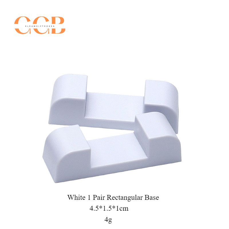 20pcs Floating Jewelry Display Frame with Stand, Transparent Box