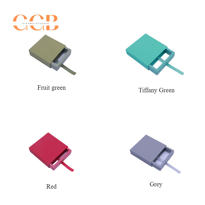 10pcs clear film floating display box dustproof jewelry organizer creative plastic gift packaging case for necklace ring earring bracelet