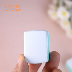 100pcs 2.5x3.5cm mini silver polishing stick for jewelry cleaning, double sided tarnish remover buffing and polishing bar, custom logo available