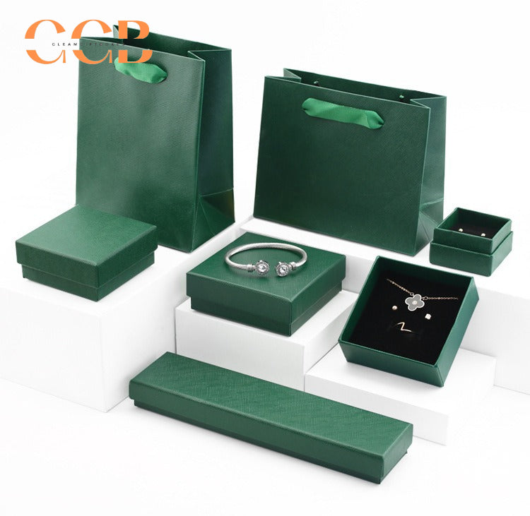 10pcs jewelry gift box and bag set, multi color packaging for rings earrings bracelets, customizable jewelry boxes without logo