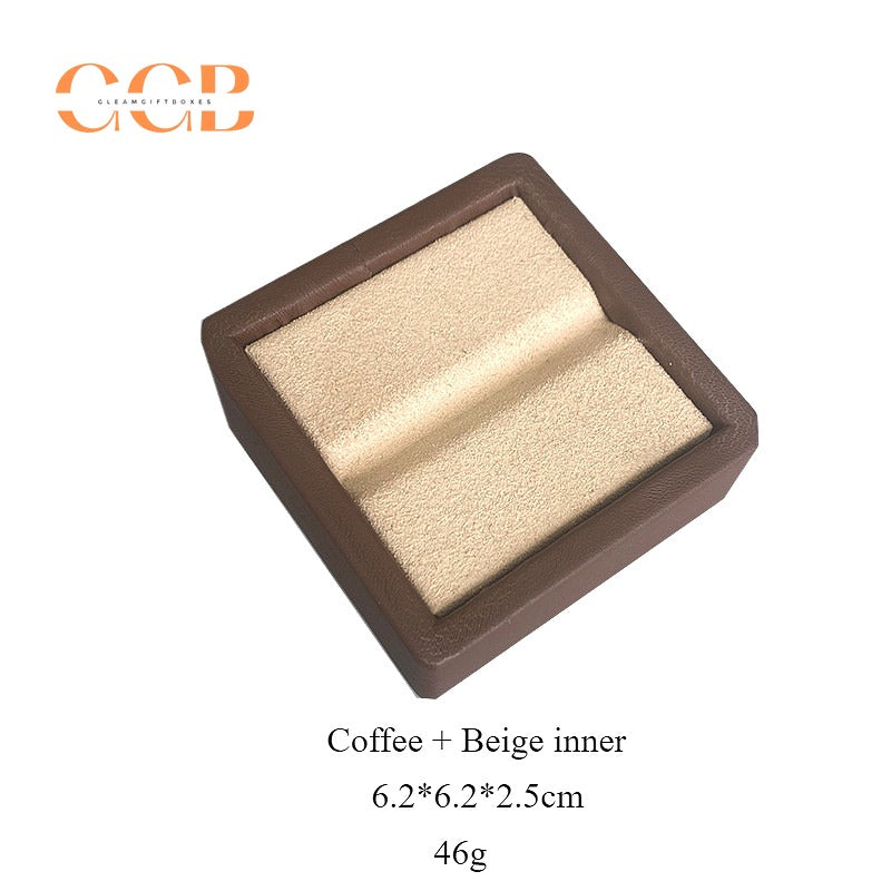 Premium PU Leather Gemstone Tray for Jewelry Making and Wholesale Display