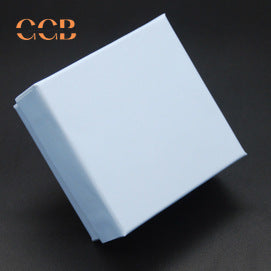 10pc Square Matte Jewelry Box 7.5×7.5×3.5 cm (2.9"x2.9"x1.3") | Custom Logo Necklace Bracelet Packaging