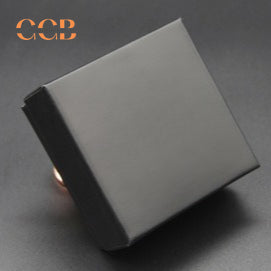 10pc Square Matte Jewelry Box 7.5×7.5×3.5 cm (2.9"x2.9"x1.3") | Custom Logo Necklace Bracelet Packaging