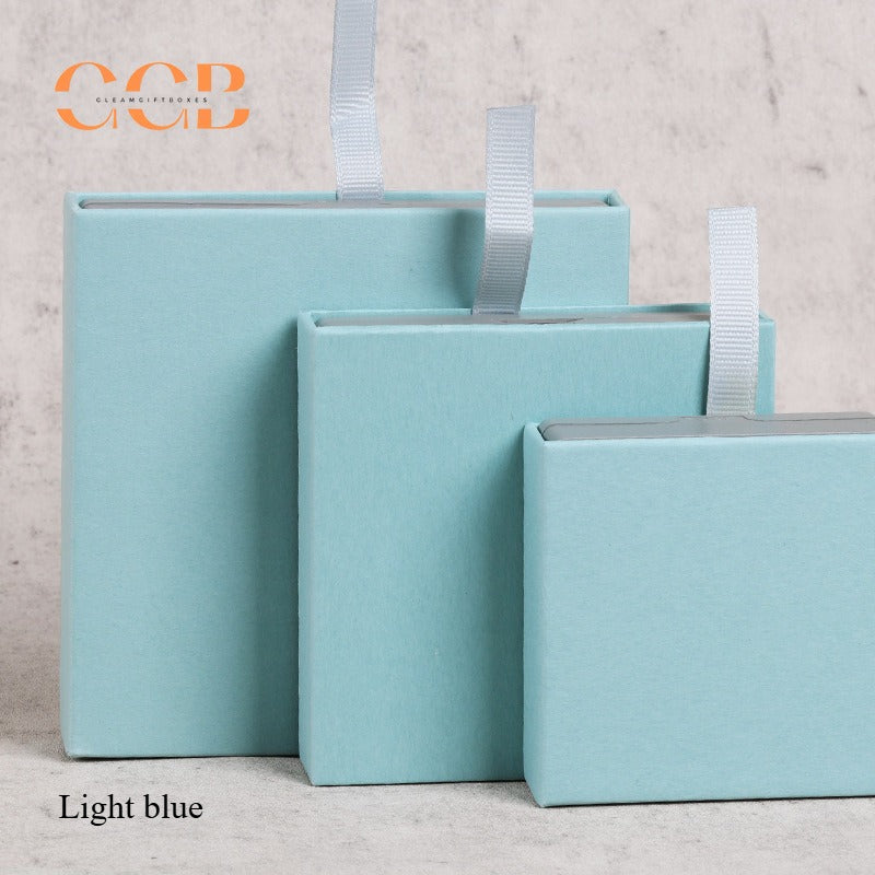 10pcs Anti-Oxidation PE Film Jewelry Display Box Set, Suspended 2cm Packaging for Rings, Earrings & Bracelets