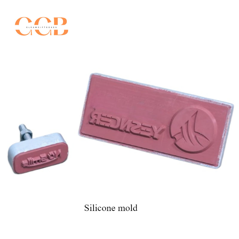 Custom copper logo hot stamping mold for embossing