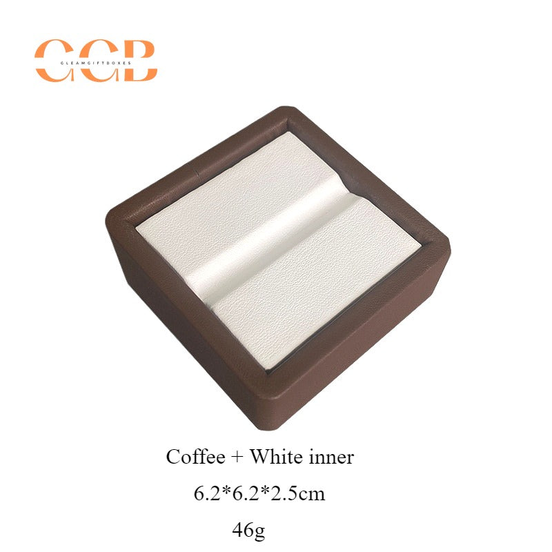 Premium PU Leather Gemstone Tray for Jewelry Making and Wholesale Display