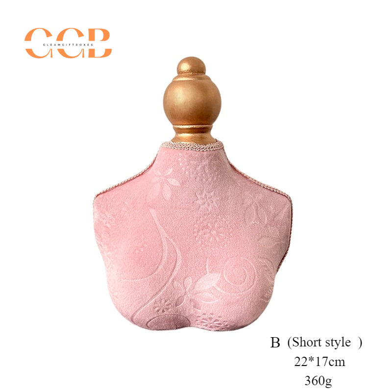 Retro Necklace Display Stand for Jewelry Mannequin Holder