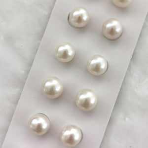 5A 1pc White round 11.5-12.5mm freshwater pearls