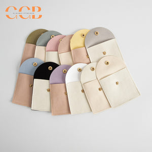 20pcs 8x8cm multi color jewelry pouch, soft suede travel pouch for rings earrings necklaces, customizable jewelry packaging bags