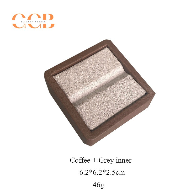 Premium PU Leather Gemstone Tray for Jewelry Making and Wholesale Display