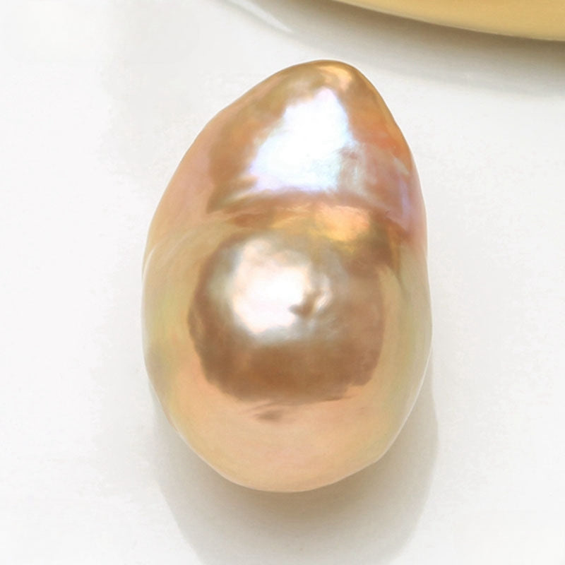 5A 8mm Lavender Pink Baroque Freshwater Pearl, Irregular Loose Bead