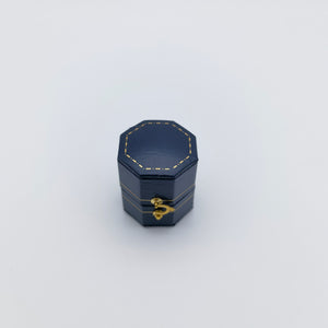Vintage Style Octagon Hexagon Ring Box Handmade