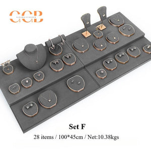 Luxury Velvet Jewelry Display Set for Necklace Ring Earring Showcase - Wholesale AU