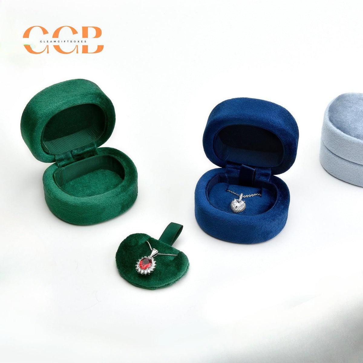 Velvet ring or pendant box – proposal ring box, anniversary gift box, elegant jewelry packaging & storage boxes, engagement box