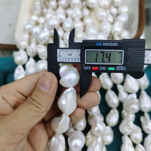 3A 15-22mm Big Baroque Pearl Strand