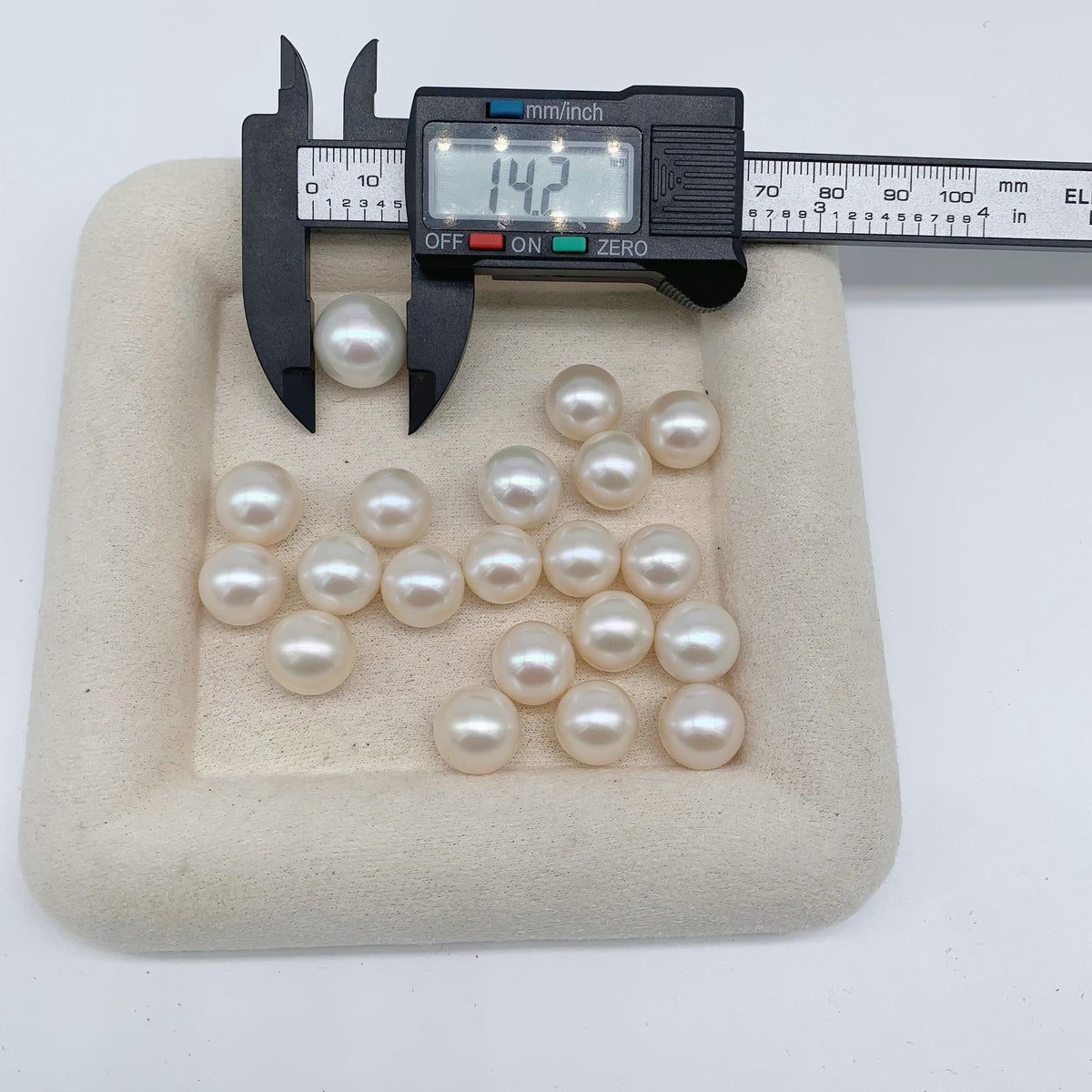 5A 1pc 11,12,13,14,15,16mm Large Freshwater White Pearls