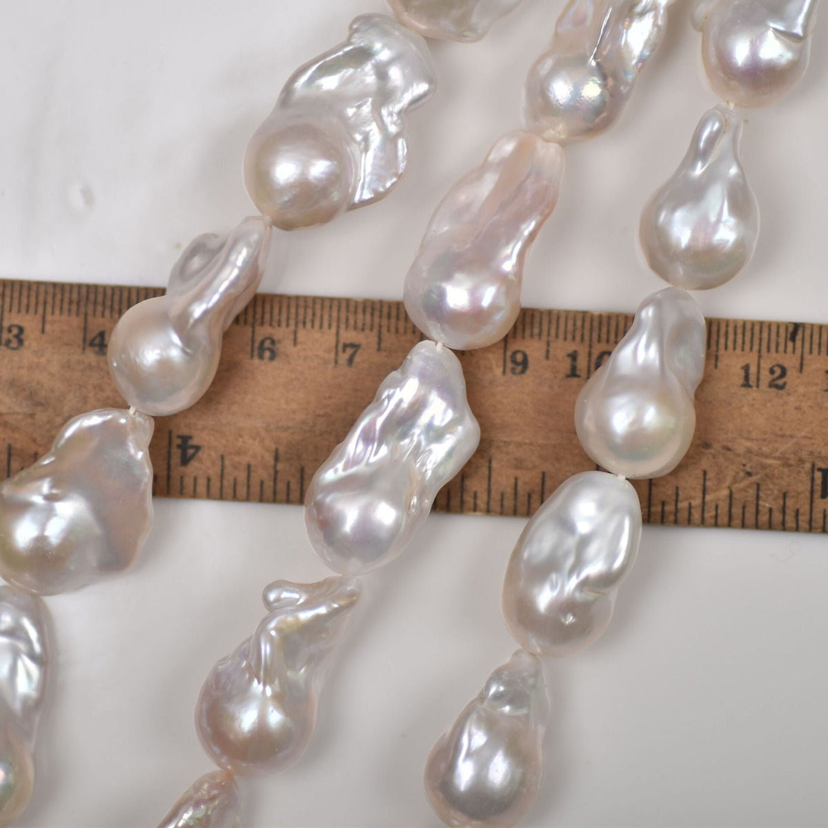 5A 15-25mm Big baroque pearl strand