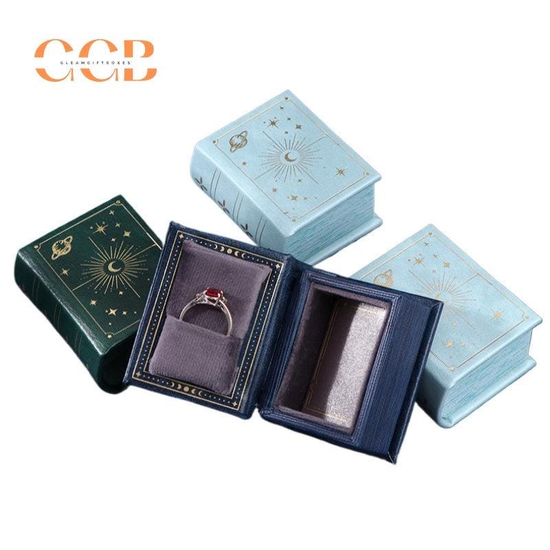 Celestial Storybook Ring Box