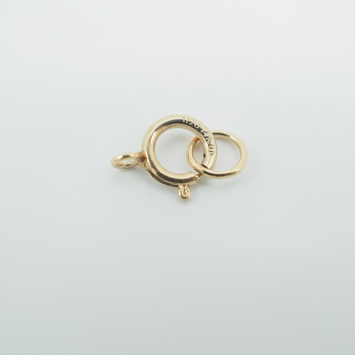 14k Gold filled Tarnish resistant, spring buckle, gold-filled spring ring clasp, bracelet buckle, necklace buckle, jewelry  accessories