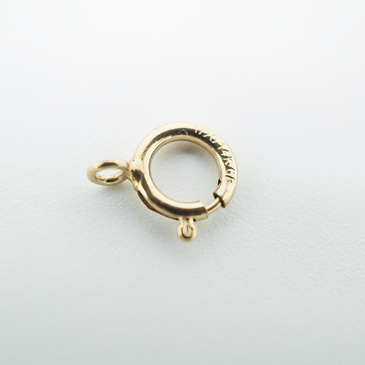 14k Gold filled Tarnish resistant, spring buckle, gold-filled spring ring clasp, bracelet buckle, necklace buckle, jewelry  accessories