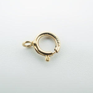 14k Gold filled Tarnish resistant, spring buckle, gold-filled spring ring clasp, bracelet buckle, necklace buckle, jewelry  accessories
