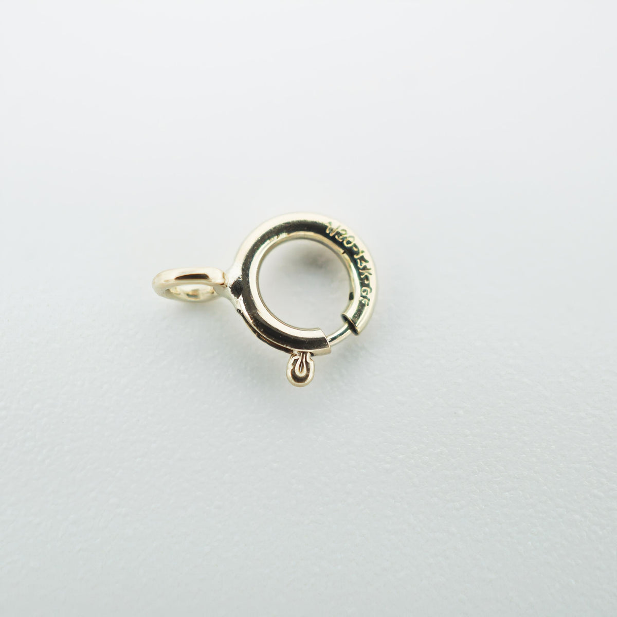 14k Gold filled Tarnish resistant, spring buckle, gold-filled spring ring clasp, bracelet buckle, necklace buckle, jewelry  accessories