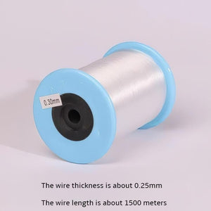 Transparent non-elastic fishing wire, Beading String for Jewelry and Crafts, bracelet crystal wire, beaded thread