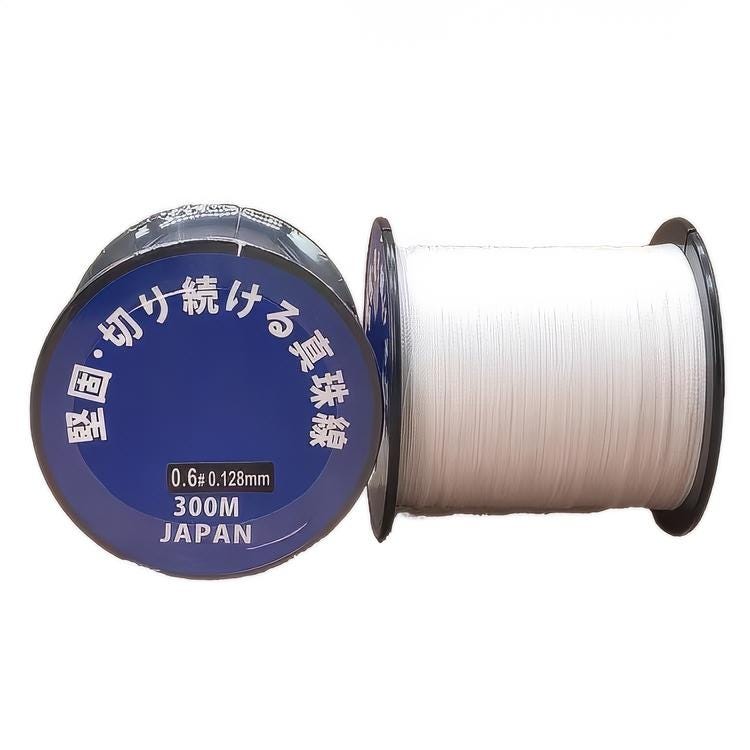 Water-resistant super durable large roll of thread for pearl beading, jewelry diy, pearl necklace beading