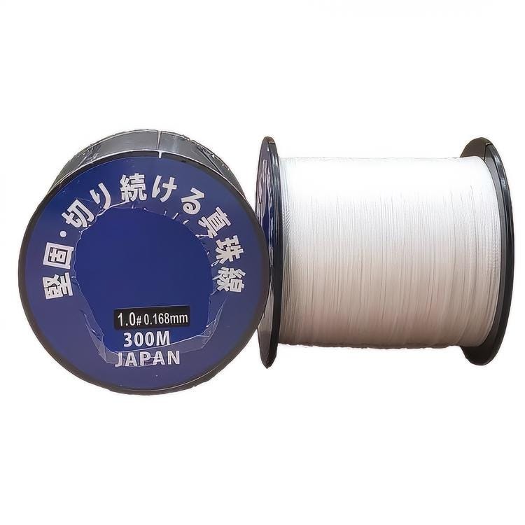 Water-resistant super durable large roll of thread for pearl beading, jewelry diy, pearl necklace beading