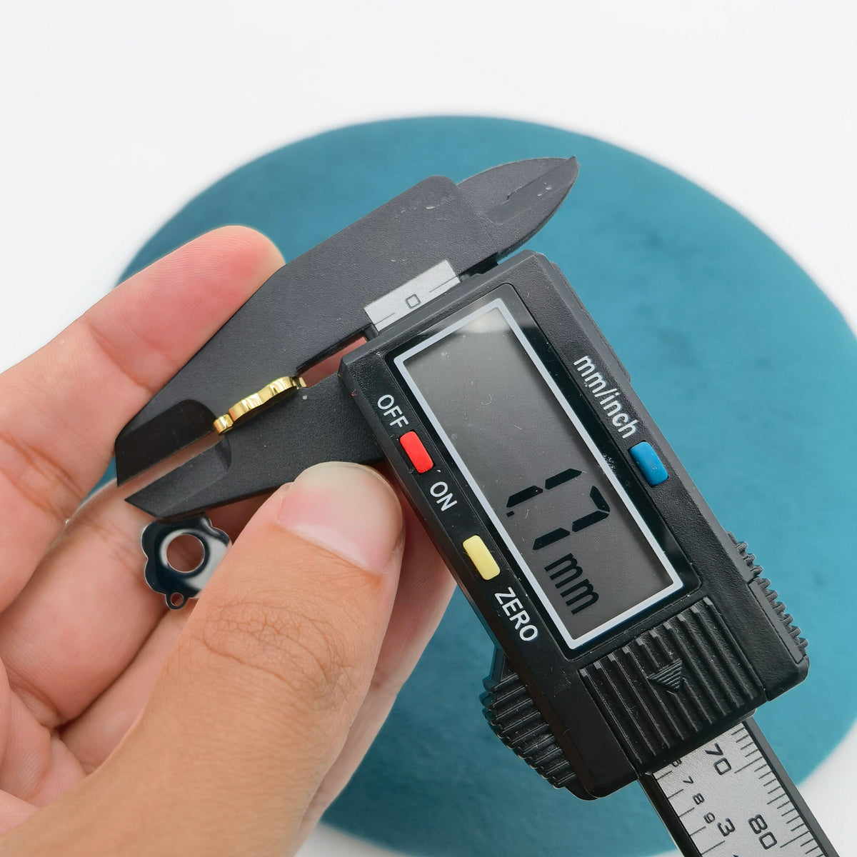 1pc Flower Stainless Steel OT Clasp