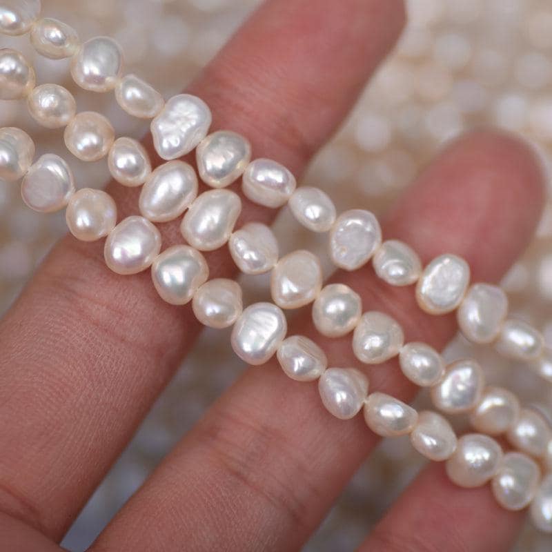 3A 3-12mm Round nugget freshwater pearls