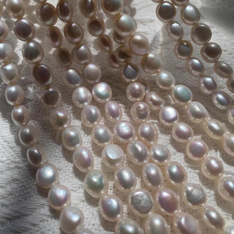 5A 3-12mm Oval nugget freshwater pearls