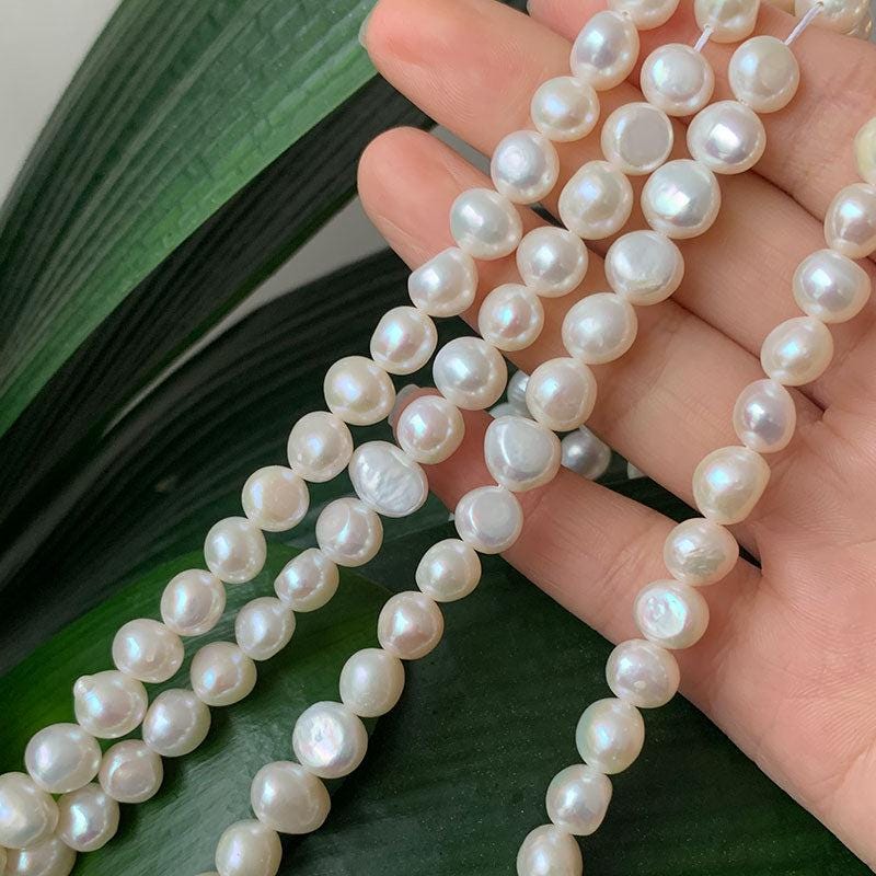 4A 3-12mm Round nugget freshwater pearls