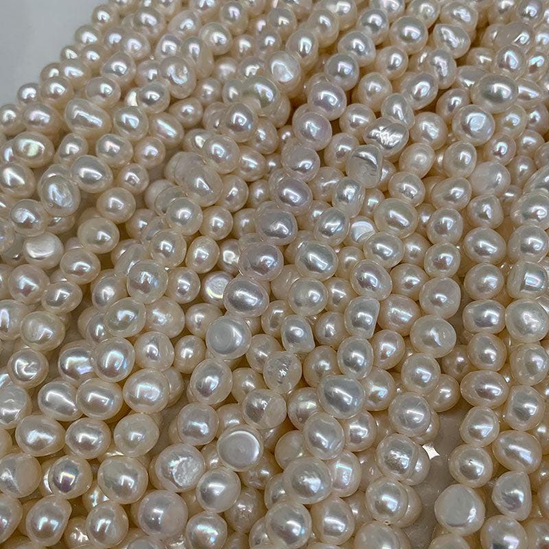 4A 3-12mm Round nugget freshwater pearls