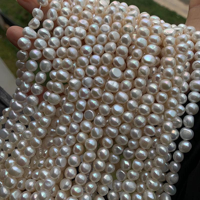 4A 3-12mm Round nugget freshwater pearls