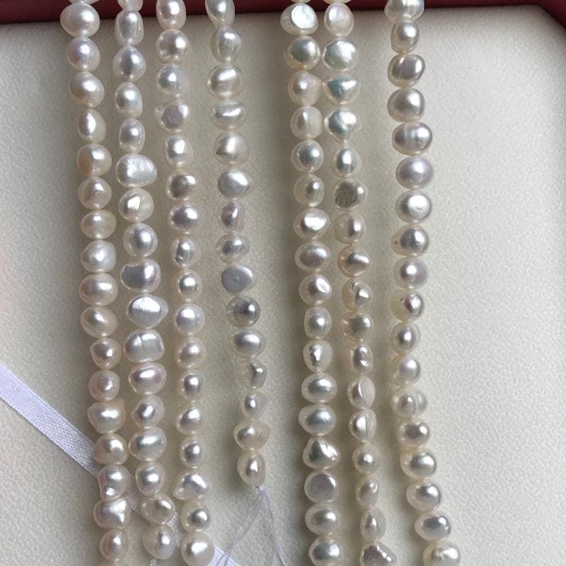 5A 3-12mm Round nugget freshwater pearls