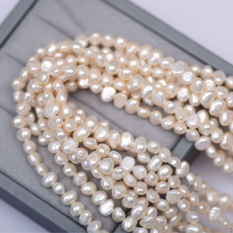 3A 3-12mm Round nugget freshwater pearls