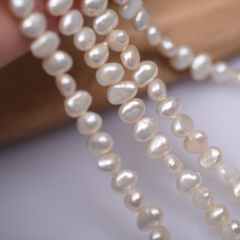 3A 3-12mm Round nugget freshwater pearls