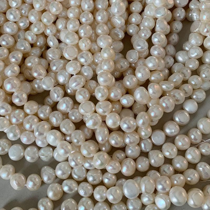 4A 3-12mm Round nugget freshwater pearls