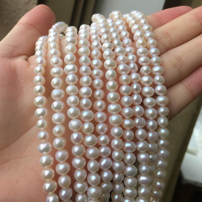 3A 3-12mm natural freshwater potato pearls