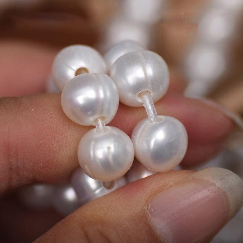 2A 3-12mm Round Freshwater Pearl Strand for DIY Jewelry Making