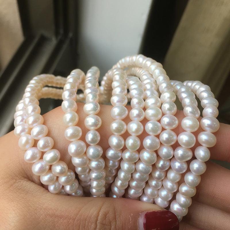 3A 3-12mm natural freshwater potato pearls