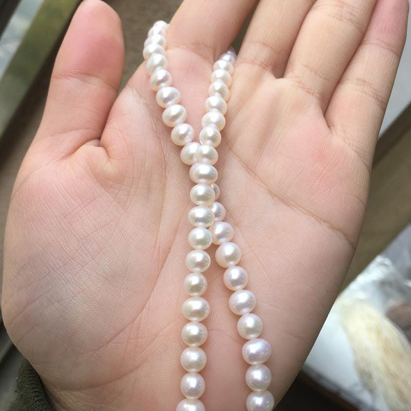 3A 3-12mm natural freshwater potato pearls
