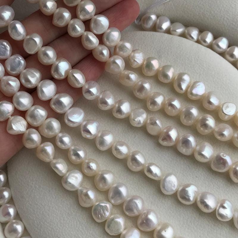 5A 3-12mm Round nugget freshwater pearls